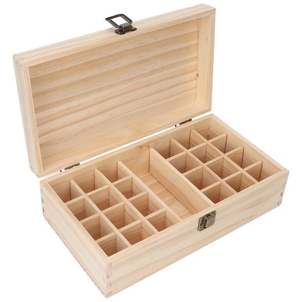 Caja Madera grande 26 X 20 X 7 CM: 22219 BIOCORP AROMATERAPIA