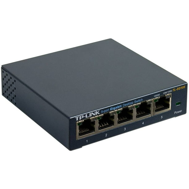 Switch Gigabit TP-LINK de 5 Puertos, 10/100/1000 Mbps TP-Link TL-SG105