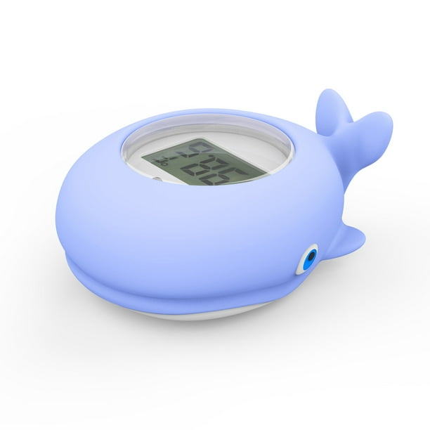 Termómetro de bañera de baño de bebé para bebés - Termómetro digital de  temperatura del agua de la bañera de seguridad - Regalo de juguete de baño  flotante para niños Madre recién