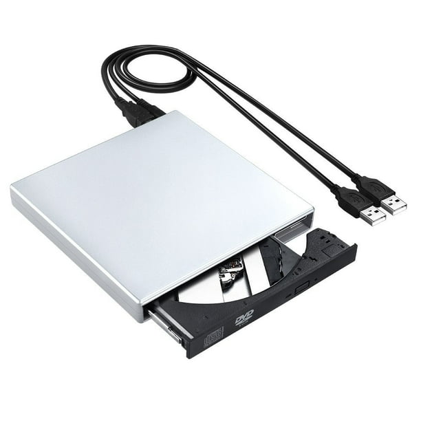 Unidad externa de CD/DVD para computadora grabadora portátil USB ultradelgada compatible con Mac Pro/Air iMac Desktop 7/8/10/XP Ormromra ZJWJ847-2 | Walmart en línea