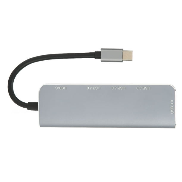 Adaptateur USB Type C vers 2 ports HDMI HyperDrive Gris pour