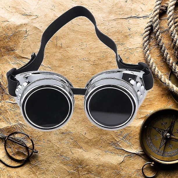 Gafas Steampunk vintage de soldadura gótica (cobre)