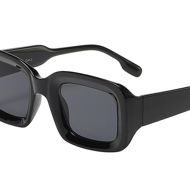 7 pares de lentes de sol de gran tamaño para mujer, montura brillante,  gafas de sol clásicas polarizadas cuadradas, Color elegante.