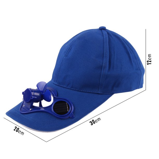 RV Sombrero de la sombrilla de la gorra de béisbol del ventilador
