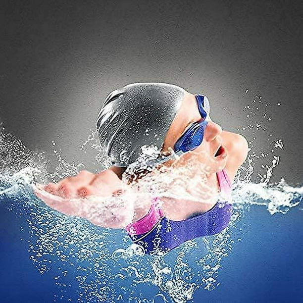 Mujer Gorro de natación unisex de silicona con oreja protección para  adultos , , largo pelo , impermeable & anti deslizante, Mode de Mujer