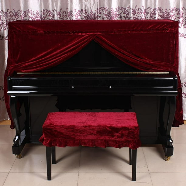 Taburete Piano Burdeos