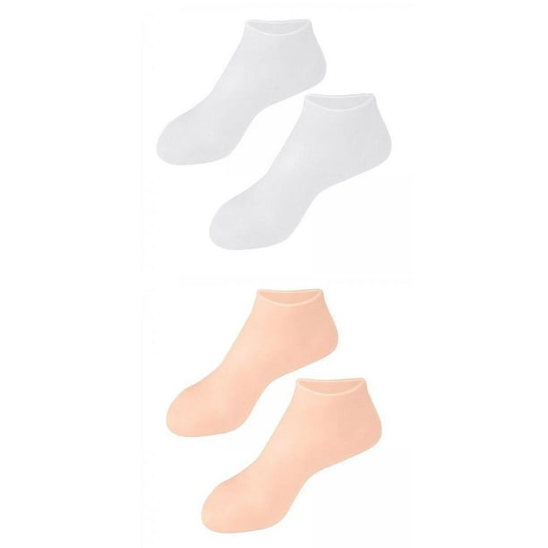 4 calcetines de silicona suave de calcetines de atención pies XL jinwen calcetines de silicona | Walmart en línea