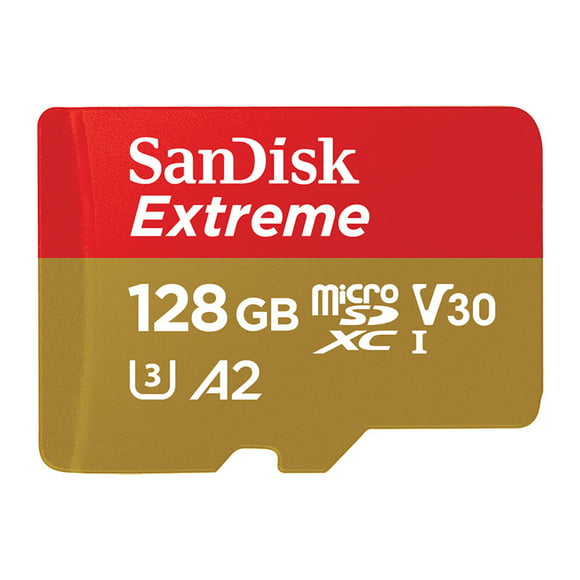 sandisk tarjeta microsd uhsi de 128 gb extreme para juegos móviles  c10 u3 v30 4k a2 micro sd pamolo rápido
