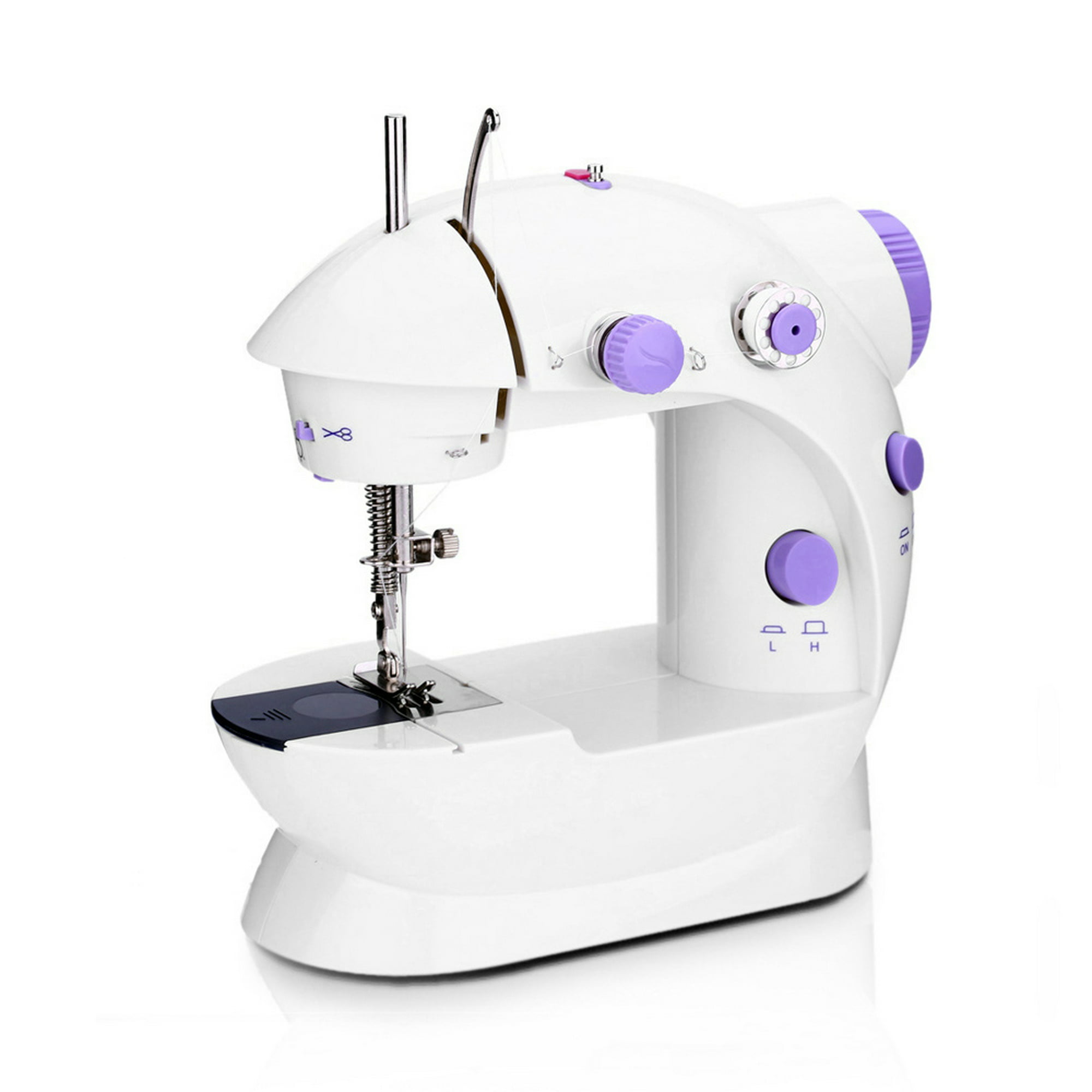 Comprar Mini máquinas de coser portátiles de mano, telas de ropa