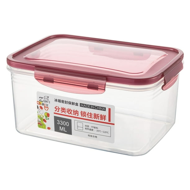 1 paquete de recipientes para alimentos con tapa de 1000ml/33,8oz