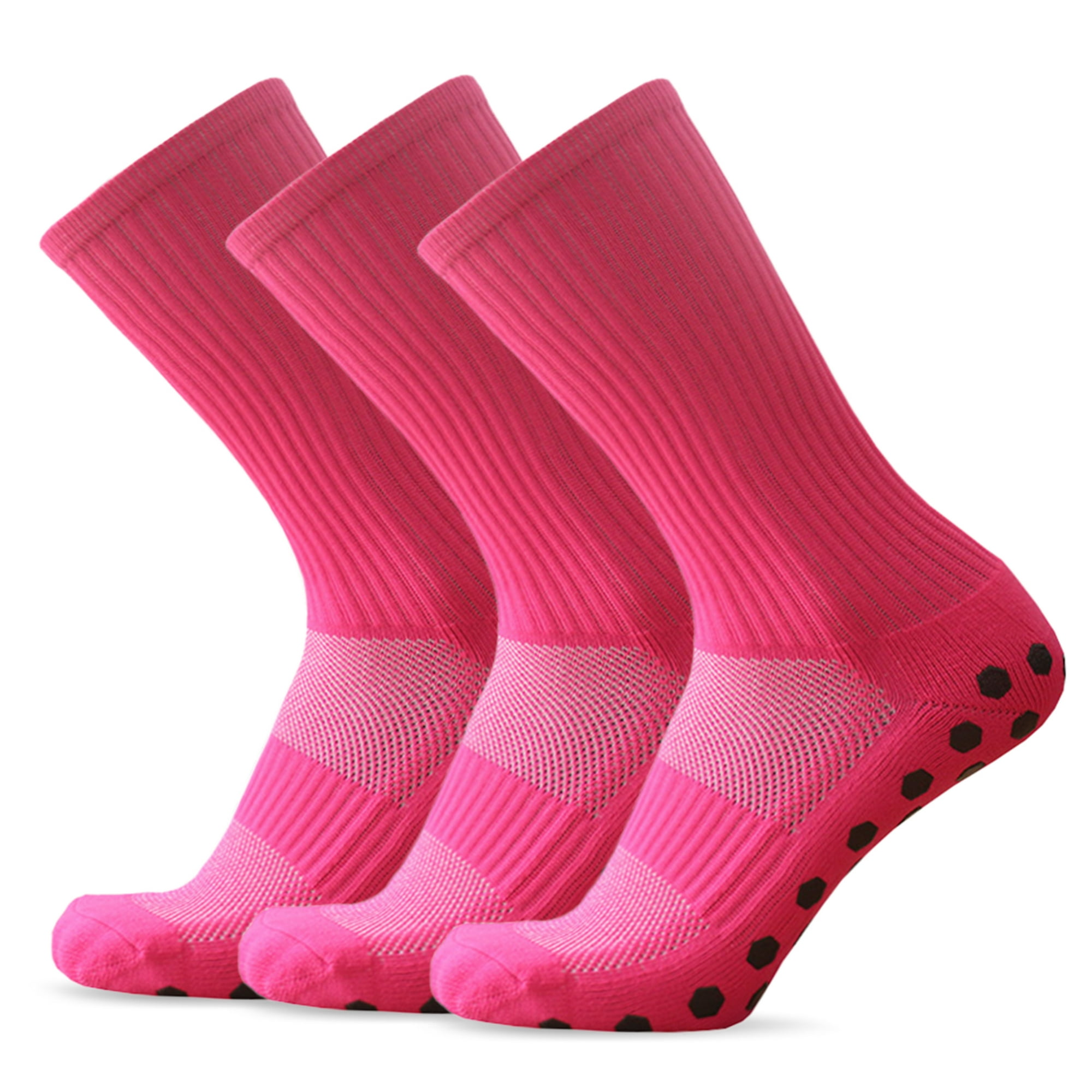 3 pares de calcetines de fútbol antideslizantes para deportes de equipo al  aire libre