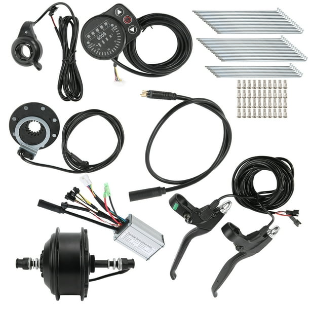 Kit de motor duradero y resistente Kit de conversión de bicicleta eléctrica  de motor de cubo sin escobillas de 250 W 25 km / h para bricolaje eléctrico  LHCER Otros