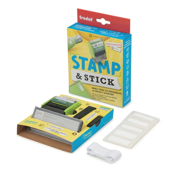 sello textil trodat stamp  stick para ropa y útiles