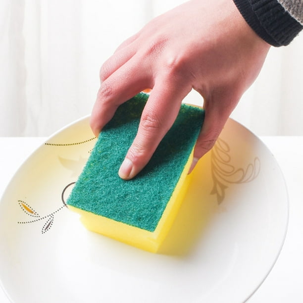 9 Esponjas Resistentes Para Fregar Para Lavar Platos Limpiar La Cocina