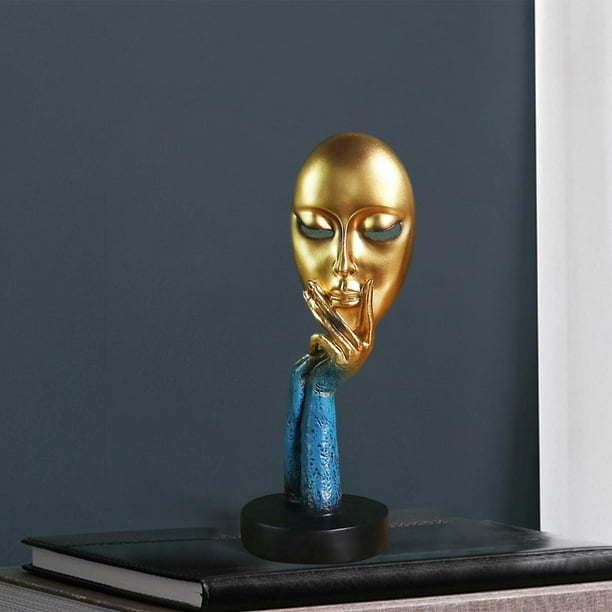 Objetos decorativos Figuras Decoración de arte moderno Pensador Abstracto  Sala de estar Decoración Descripción de la oficina Ornamentos de resina