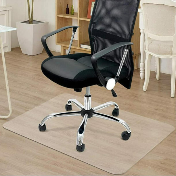 (SU)Silla de escritorio para el hogar, alfombrilla para silla de oficina  para suelos, alfombra protectora de madera suave