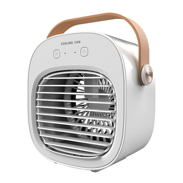 Aire acondicionado portátil, enfriador de aire personal 3 en 1,  humidificador de aire evaporativo compacto, ventilador de aire  acondicionado de