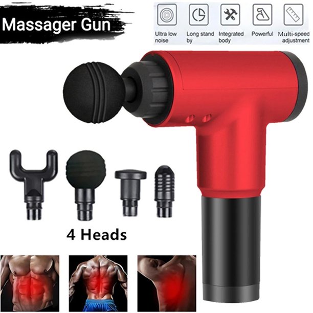 Masajeador Muscular Fascial Gun 6 Velocidades