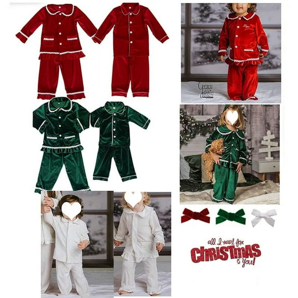 Conjunto de pijama navideño aterciopelado Stitch ©Disney - 