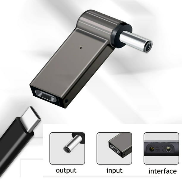 Adaptador de cargador de alimentación para PC PD USB tipo C hembra