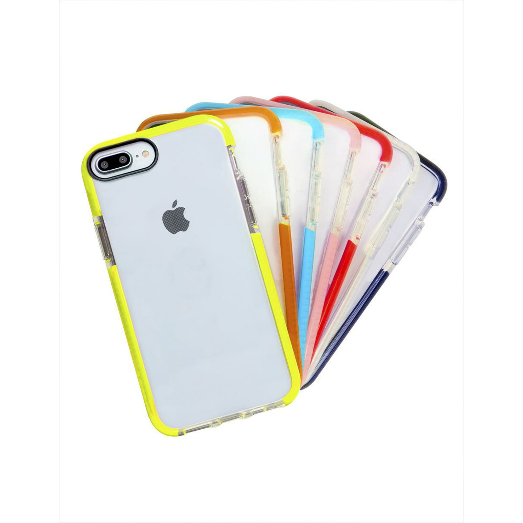 Carcasa compatible con iPhone 8 Plus de Apple, iPhone 7 Plus (5,5 pulgadas)  iPhone 8 Plus TPU Case Slim Transparente Flexible TPU Cover con protección