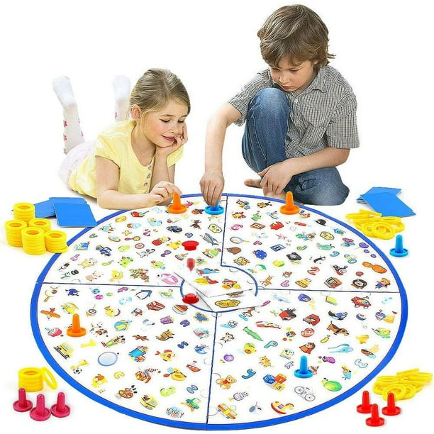 Juegos de mesa, juegos educativos Little Detective Juegos de mesa para  niños Fiesta de juguetes familiares, Juegos a juego Juguetes para niños  Regalos para niños pequeños de 3 a 9 años Niños