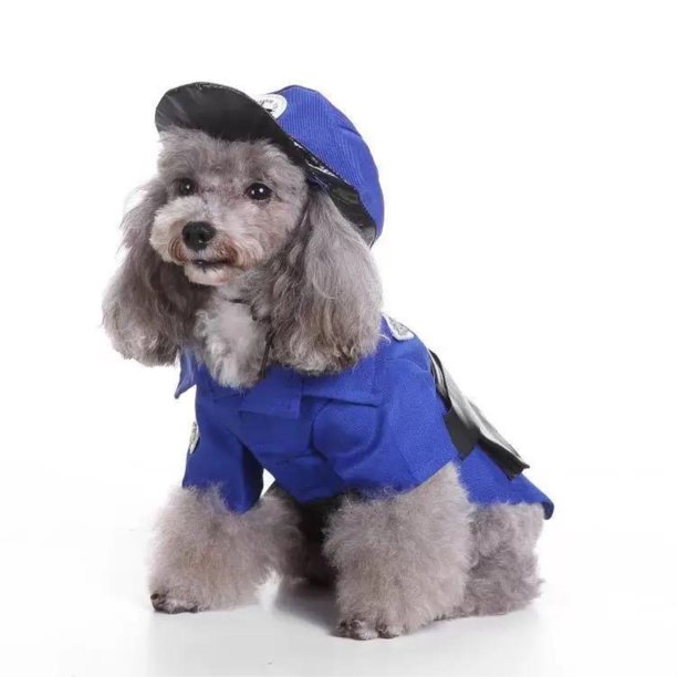 Juego De Accesorios Disfraz De Policía Mascotas, Perro
