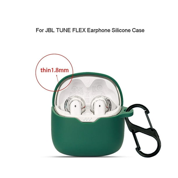 Funda antideslizante para carcasa de auriculares Jbl Tune Flex, cubierta  lavable y antiarañazos