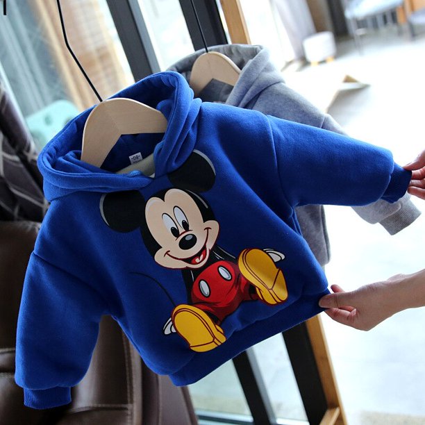 Suéter de Disney para niños primavera y otoño 2022 nuevo niño de 3 años de  edad, ropa para niños, chaqueta, ropa de bebé, sudaderas con capucha para  niños de 90cm Gao Jinjia