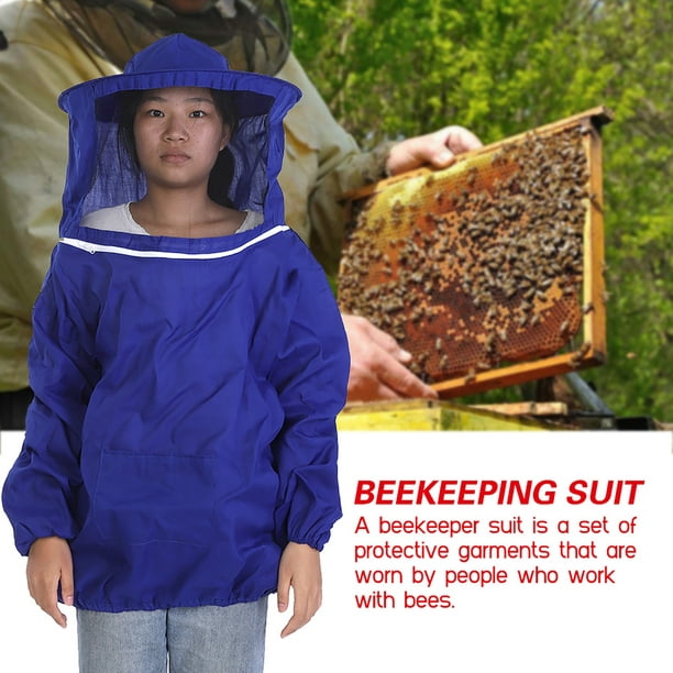 Chaqueta de apicultor, profesional profesional, sombrero de