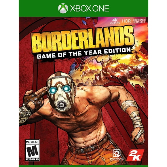 borderlands game of the year edition  xbox one 2k games xbox one