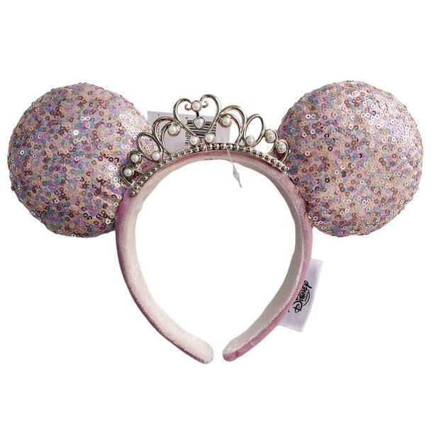 Diadema con orejas de Mickey de Disney 2023, diadema de fuegos artificiales  con Jack Pumpkin King, diadema para Cosplay, diadema con letras de