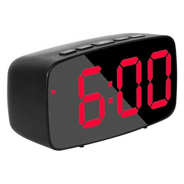 Reloj despertador Digital con Control de voz, teperatura, modo
