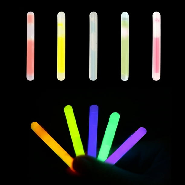 20 piezas de barras luminosas de colores, barras luminosas, luz fluorescente  brillante TUNC Sencillez