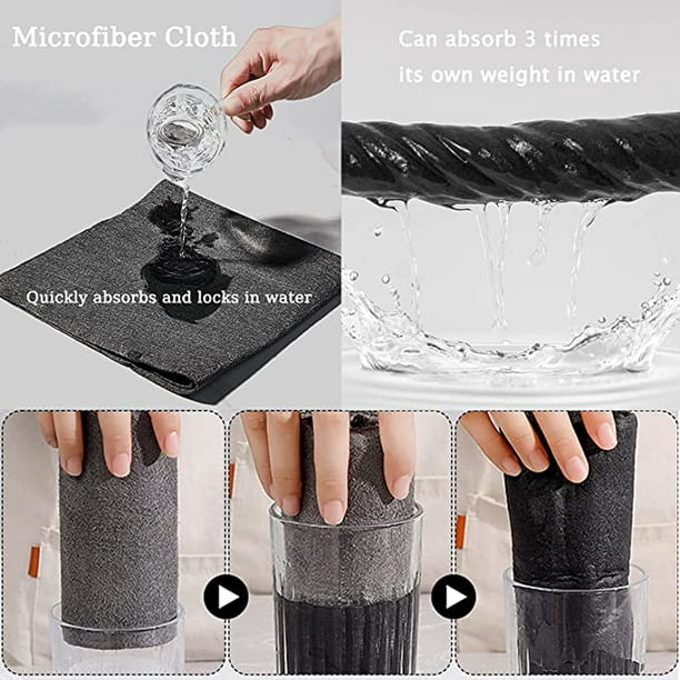 Paño De Limpieza Mágico Espesado De Microfibra Reutilizable