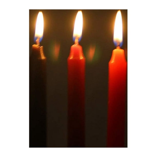 10 velas románticas de baja temperatura, velas románticas de cera de bajo  calor, velas de San Valentín para parejas amantes (rojo, negro, morado)