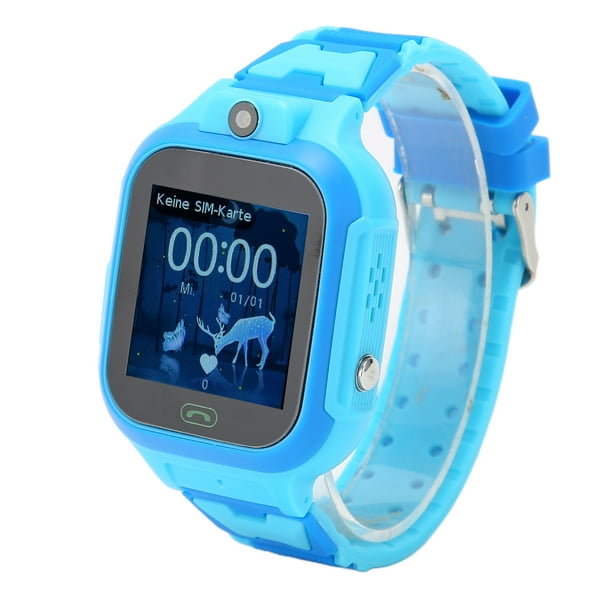Nueva edición 4G – Reloj inteligente para niños (azul) para niños y niñas  (edad 3 años +) – Reloj inteligente con pantalla táctil con tarjeta SIM –
