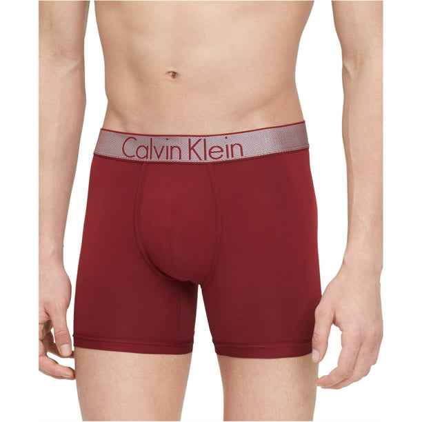 Calvin - Calzoncillos tipo bóxer para hombre, elásticos direcciones, color rojo, grande Calvin Klein Calzoncillos boxer | Walmart en línea
