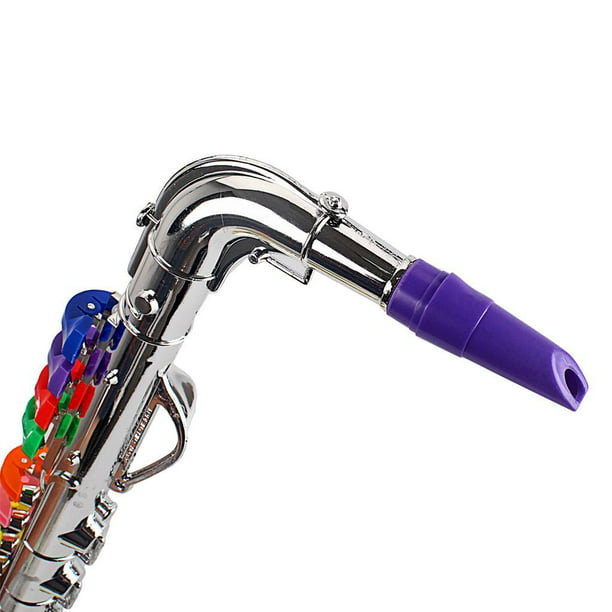 Toy Juguete Musical para de Saxofón Codo en Ocho Tonos de Estilo Puede  Fuerte Baoblaze Juguetes instrumentales musicales para niños