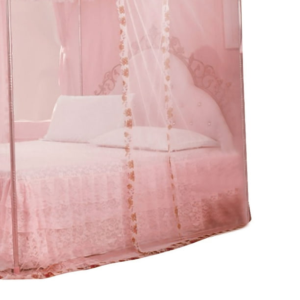 Mosquitera para dormitorio, mosquitera de lujo Princess de 3 lados,  mosquitera de cuatro esquinas, diseño a prueba de futuro