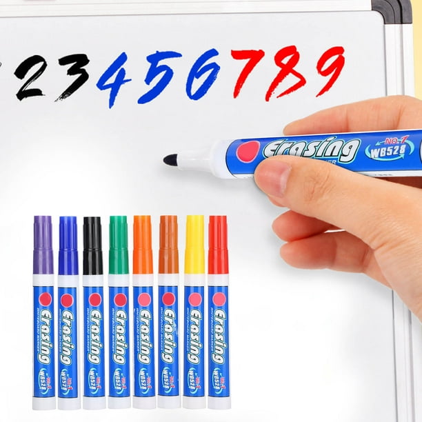 Bolígrafo de pizarra marcadores de pizarra elásticos fáciles de