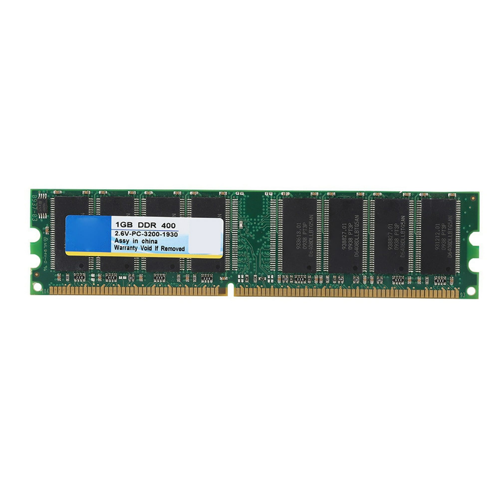 1G DDR 400MHz PC3200 184Pin Memoria RAM para computadora