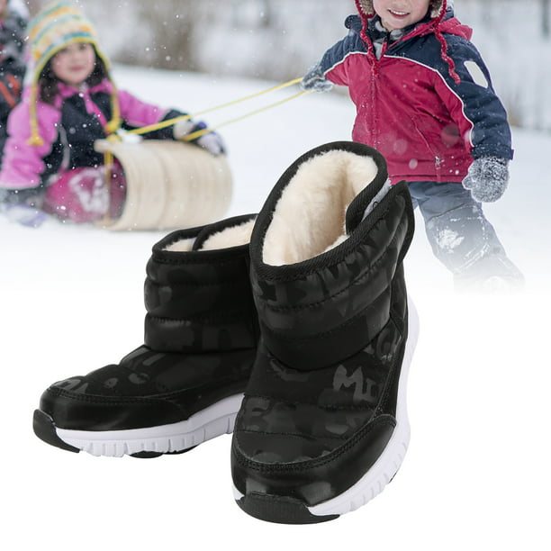 Botas de nieve para niños altos para niños niñas de invierno para niños y niñas ANGGREK Otros | Walmart en línea