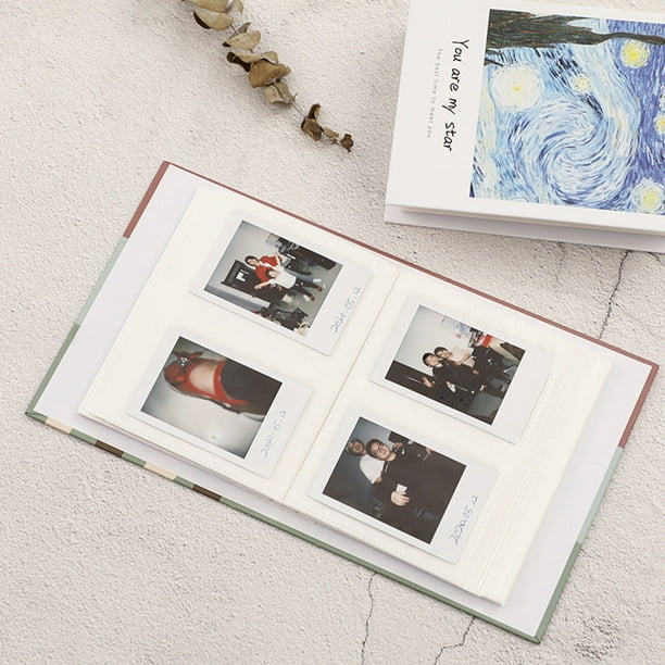 ZJRung 2 Paquetes de Álbum de Fotos 10x15 Pequeño Mini Álbumes de Fotos con  Cubierta de Lino Capacidad para 160 Fotos, Obras de Arte o Postales :  : Hogar y cocina