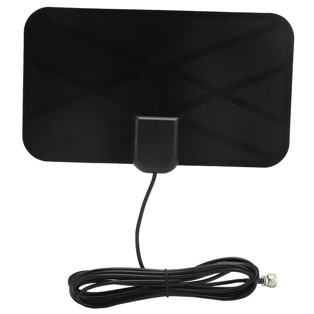 Amplificador de antena de TV para antena de TV digital, amplificador de  alta ganancia de 25 dB para antena HDTV interior con cable de alimentación