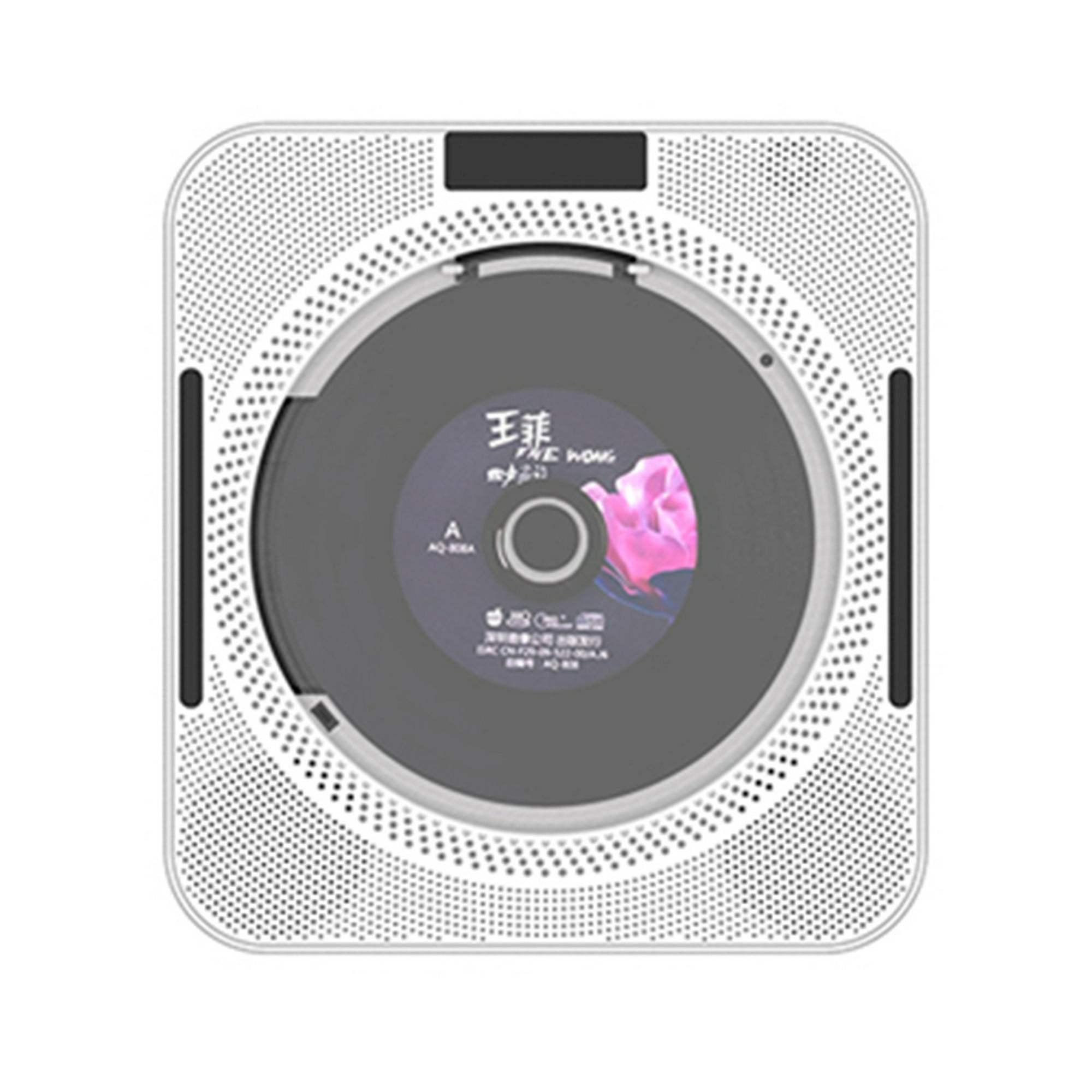  DAUERHAFT Reproductor de CD Bluetooth, reproductor de música de  CD vintage 2400mAh batería de alta capacidad multifuncional HiFi para el  hogar (azul cielo) : Electrónica
