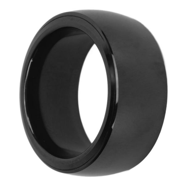 R4 Smart Ring Anillo NFC de cerámica resistente al agua para iPhone para  teléfonos Android Hombres Mujeres Tamaño 11