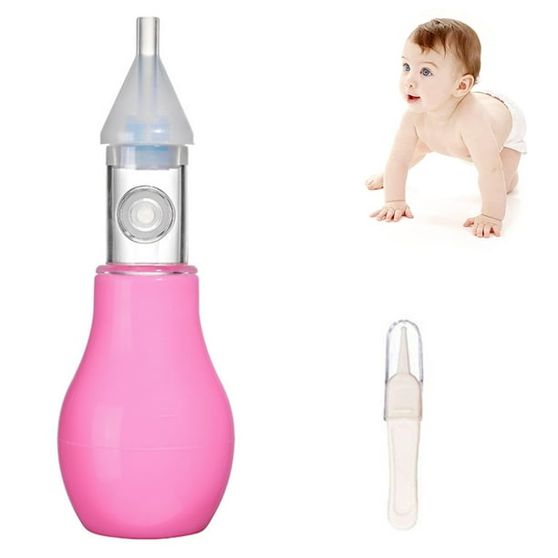 Aspirador nasal para bebé, 2 piezas Aspirador para Bebé, Aspirador Nasal  Manual Reutilizable para la Nariz del Bebé, Saca Mocos Nasal Bebé Silicona,  Limpiador de nariz Portátil : : Bebé