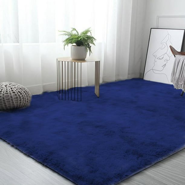  LBHAUSE Tapete de 20 x 63 pulgadas, de líneas onduladas, color  azul degradado, tapete absorbente para interiores, tapete de goma para  cocina, entrada de bienvenida, sala de estar, dormitorio, diseño geométrico