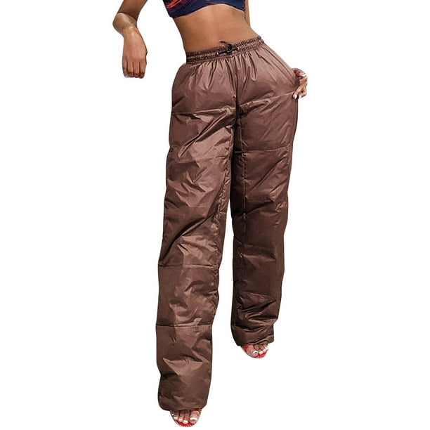 Gibobby Pantalones de invierno para mujer termicos Pantalones de